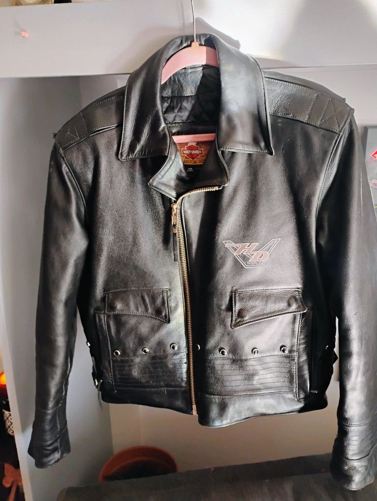 Vintage Harley Davidson Leather Jacket