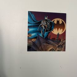 Batman Glass Wall Art
