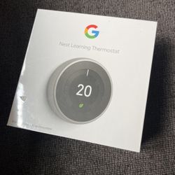 Google Nest Learning Thermostat 