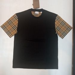 Burberry Vintage Check Sleeve T Shirt 