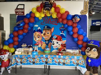 Paw Patrol Birthday Decor