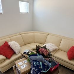 Italian Leather Sofa