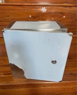 12” x 12” x 8" Electrical Junction Box Enclosure with Lock, Weatherproof