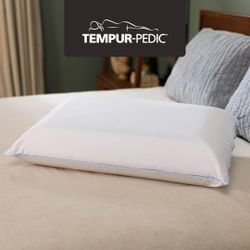 Tempur-Pedic TEMPUR-Cloud Dual Cooling Pillow, Queen, White