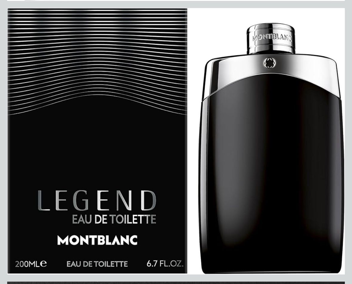 MontBlanc Legend by Mont Blanc Eau De Toilette Spray (unboxed) 6.7 oz for Men. Fresh fougere fragrance. Crafted by Olivier Pescheux in April 2011. Inf