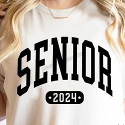 Senior 2024 Tshirt Or Crew