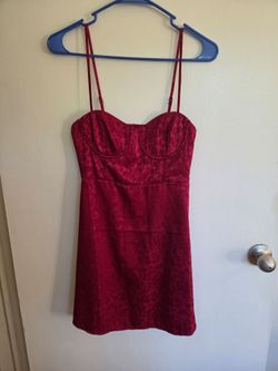 Red dress