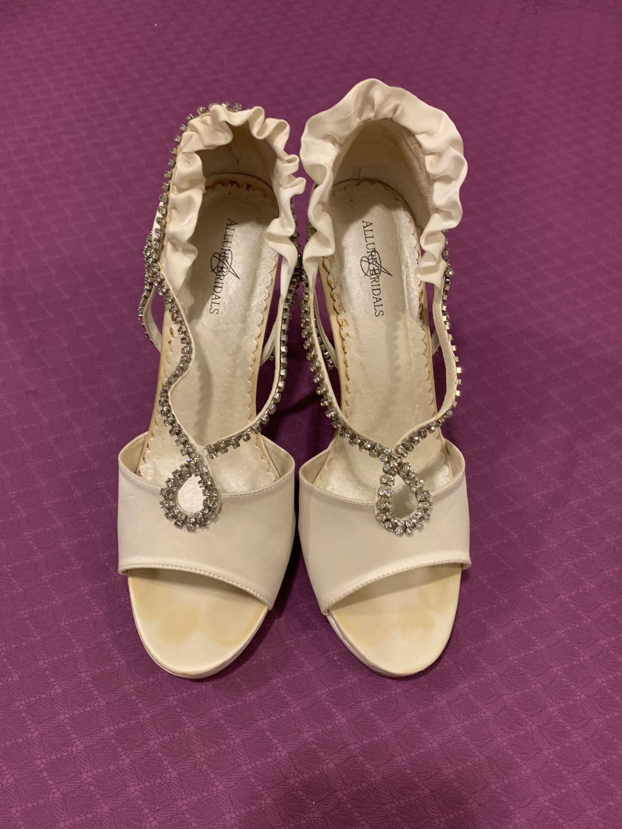 Allure Bridal Shoes Size 8