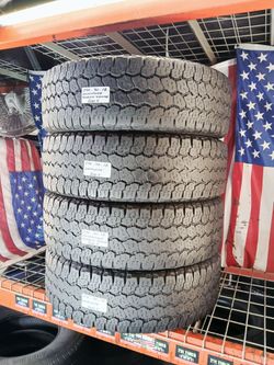 ✅ LT275/70R18 GOODYEAR ADVENTURE TERRAIN 275 70 18 SET 4 NICE USED TIRES