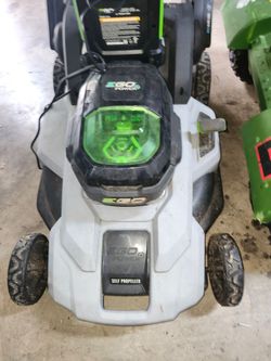 E go electric mower