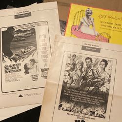 Press Book Movie Poster All For $20 Vintage 