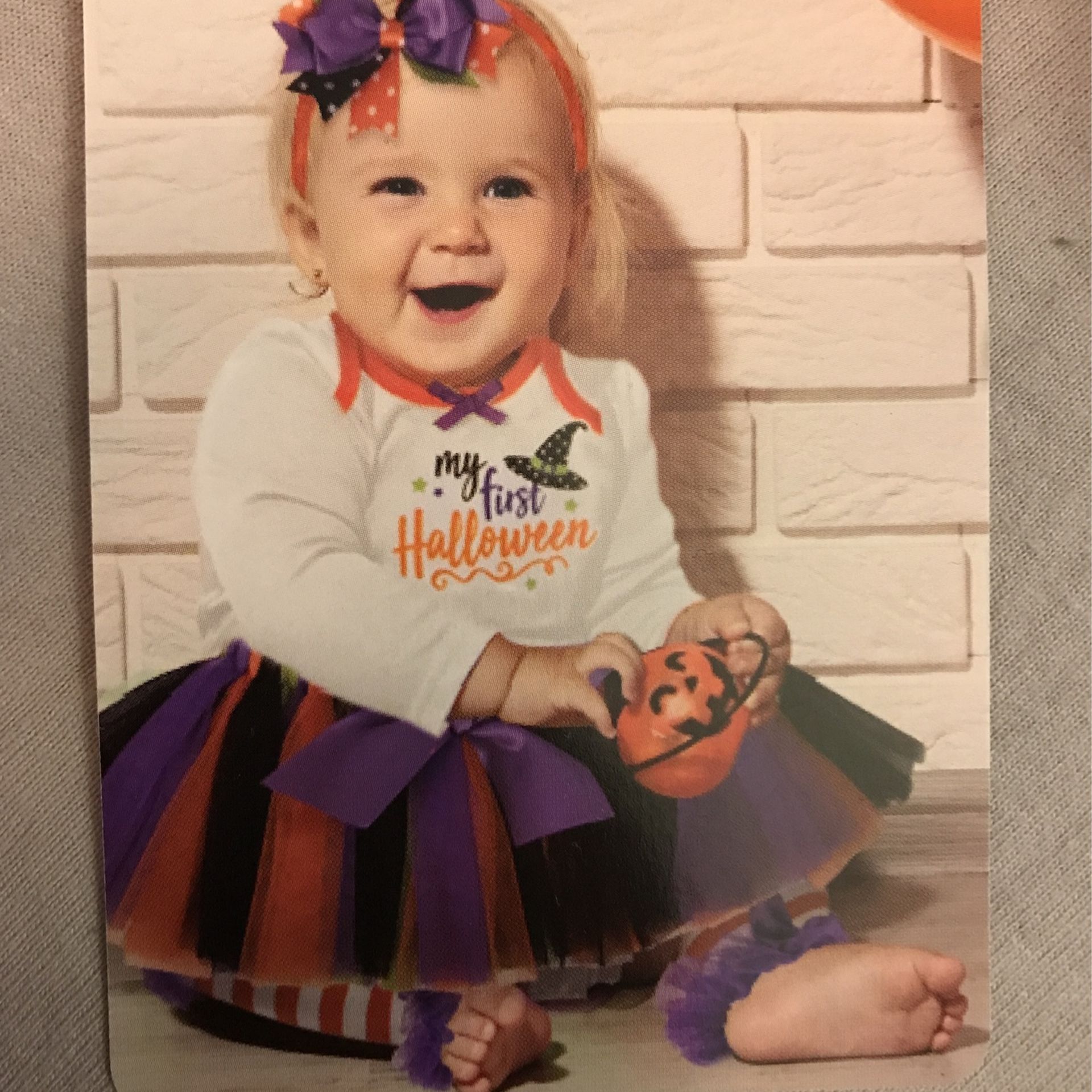 Baby’s My First Halloween 4 Piece Outfit