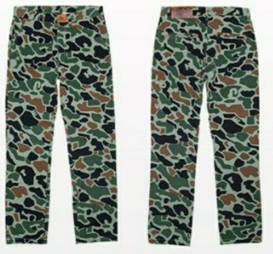 The Hundreds Green Camo Collection 32 Pants