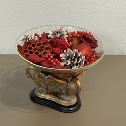 Christmas Potpourri Decorative Bowl