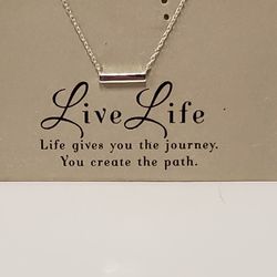 Love Life 925 LA Sterling Silver Necklace New