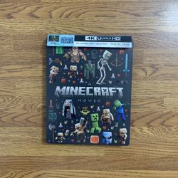 A Minecraft Movie (Limited Edition Collectible Steelbook) 4K UHD Blu-ray Combo Pack [4K UHD Blu-ray + Blu-ray]