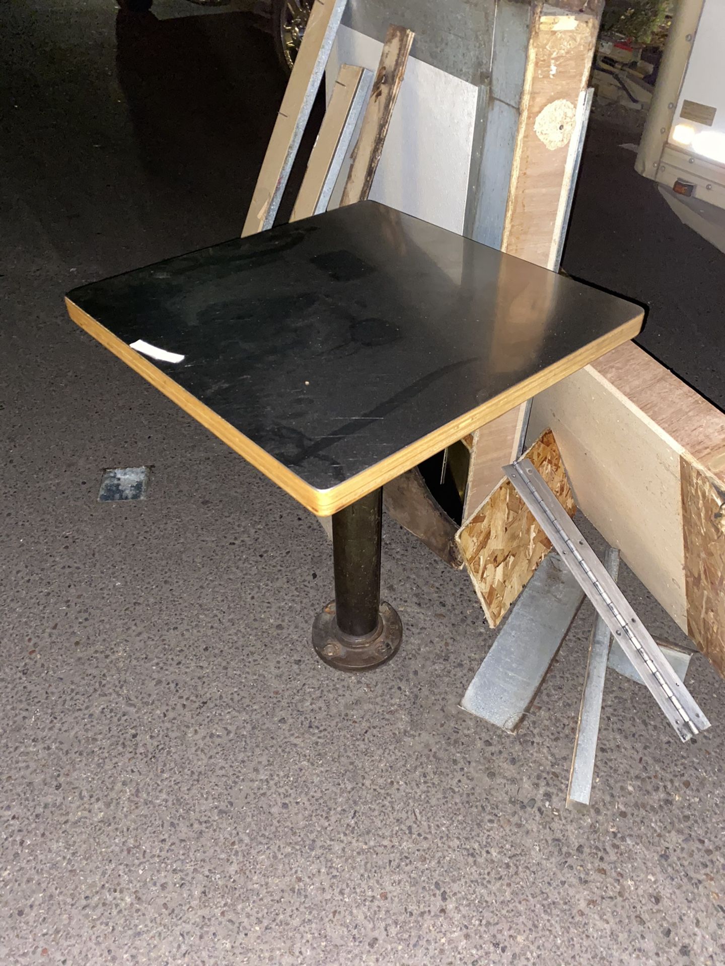 Stainless table