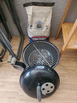 14" Smokey Joe Weber Grill & Charcoal