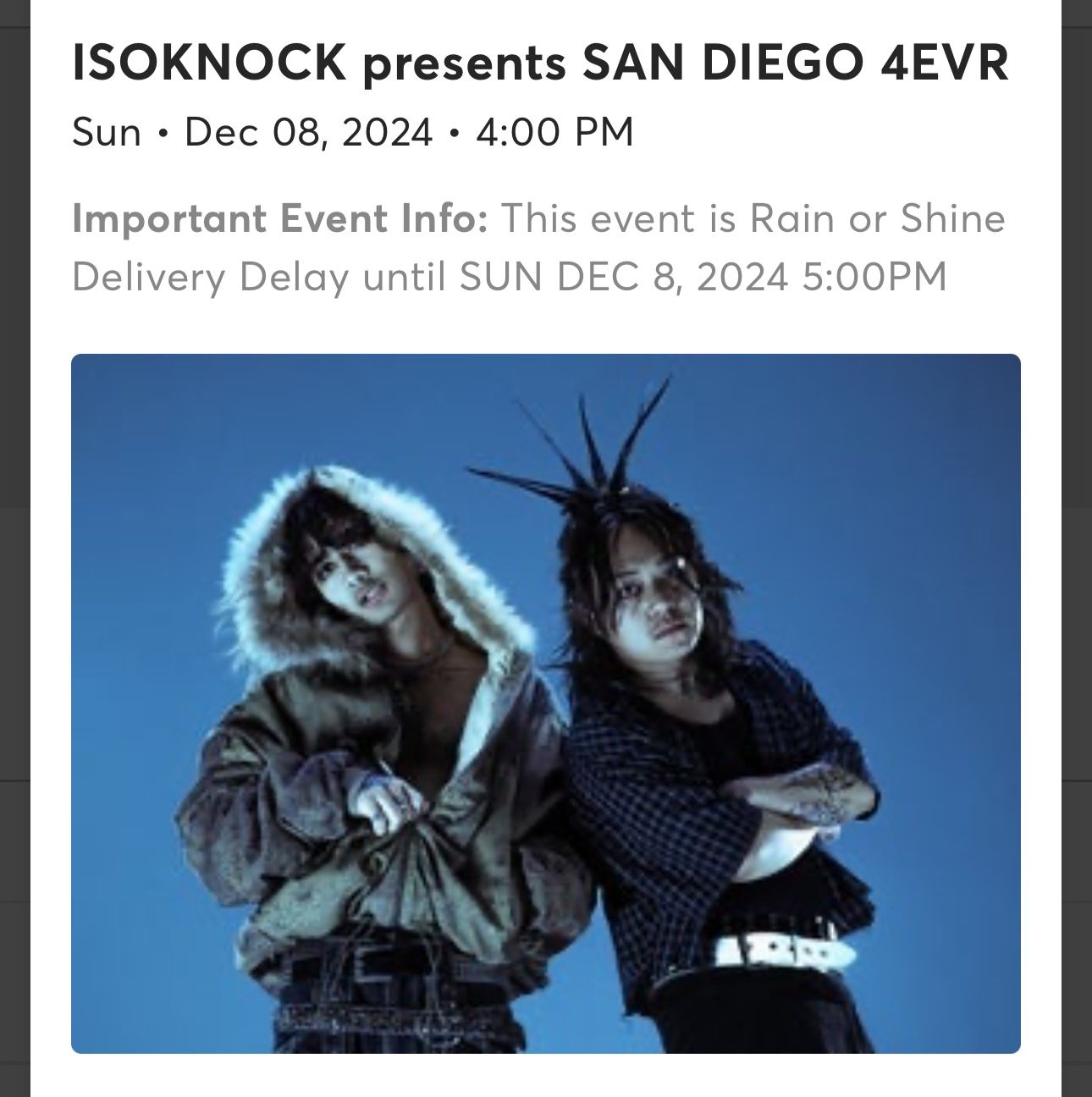 ISOKNOCK SAN DIEGO 4EVR