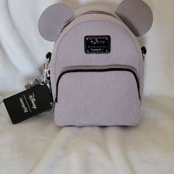 Loungefly Disney Steamboat Willy corduroy backpack 