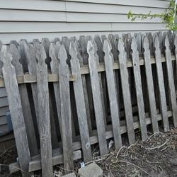 Used  Wood Fence Panels 