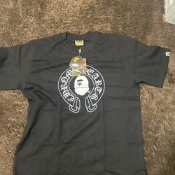 Bape X Chrome Heart Shirt