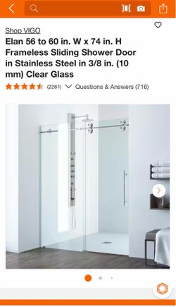 Vigo Elan shower door