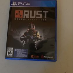 PS4 Rust Console Edition