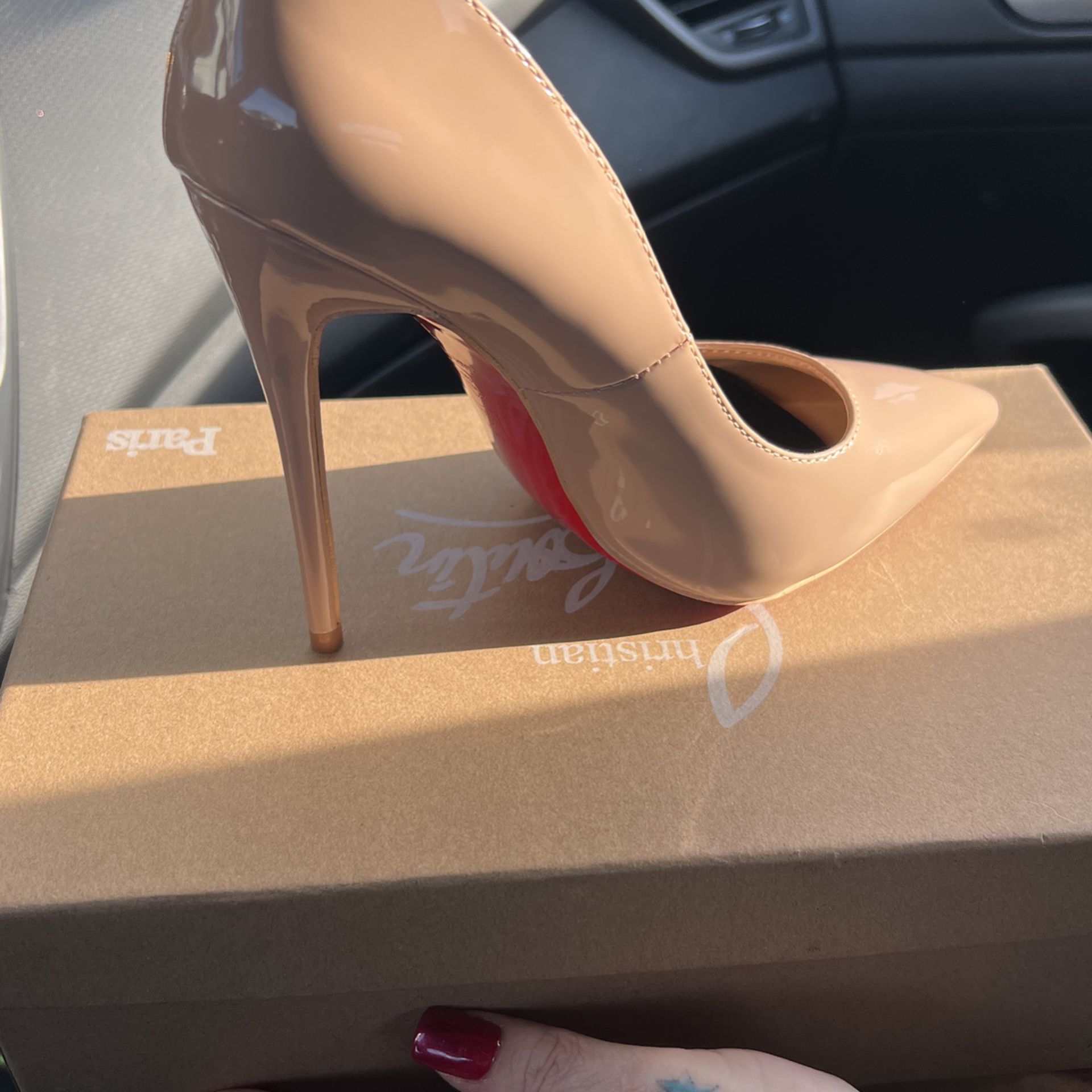 Designer Heels 👠Christian Louboitin Red Boottoms