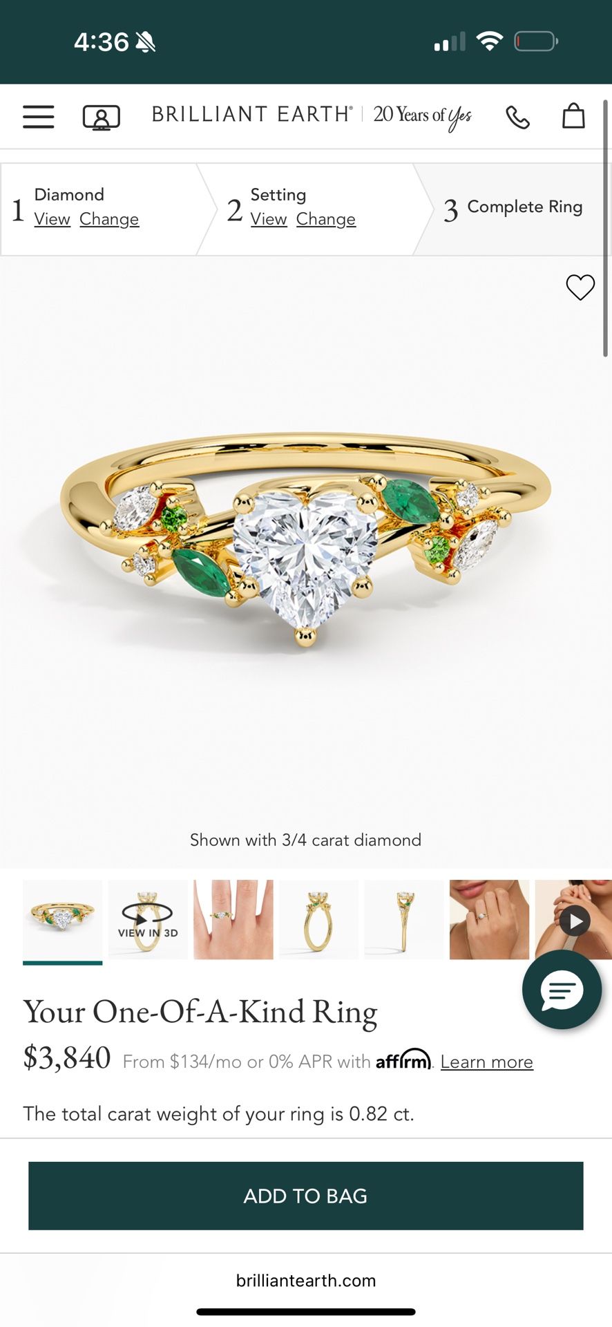 Brilliant Earth Your One-Of-A-Kind Ring