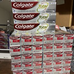 4pc Colgate Total Clean Mint 4.8 oz