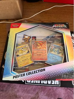 Pokémon Prismatic Evolutions Poster Collection - Sealed (3 Promos!)