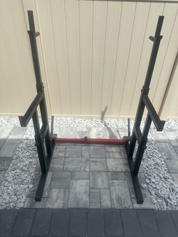 Heavy-Duty Adjustable Squat Rack / Half Rack