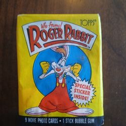 1987 Roger Rabbit Pack 
