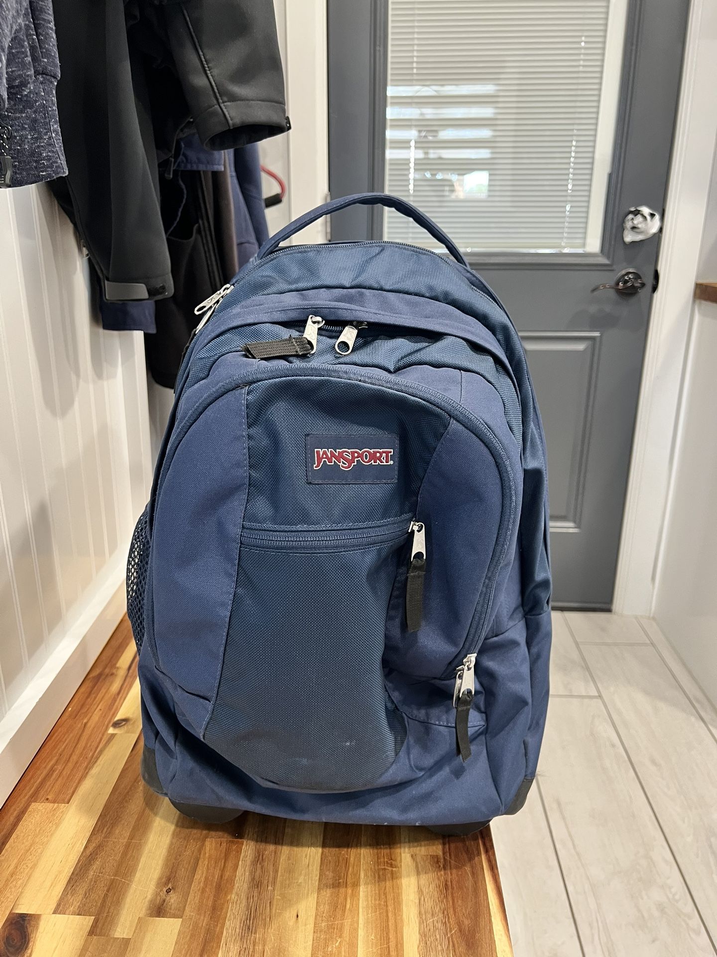 jansport blue rolling backpack Driver 8 - Navy Discover the versatility of the Jansport Driver 8 Backpack in Navy Blue Jansport Trolley Backpack Jansport