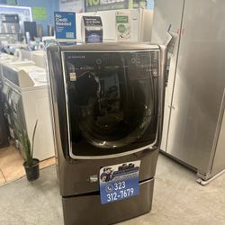 LG Washer W Pedestal Washer