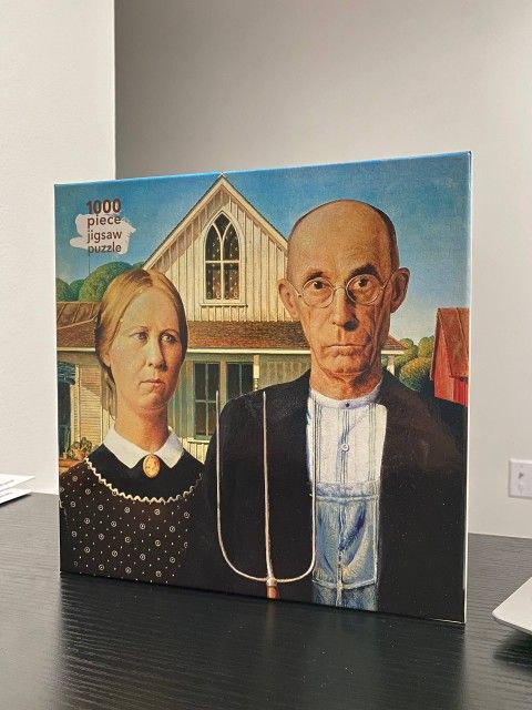 American Gothic: 1000-Piece Jigsaw Puzzles