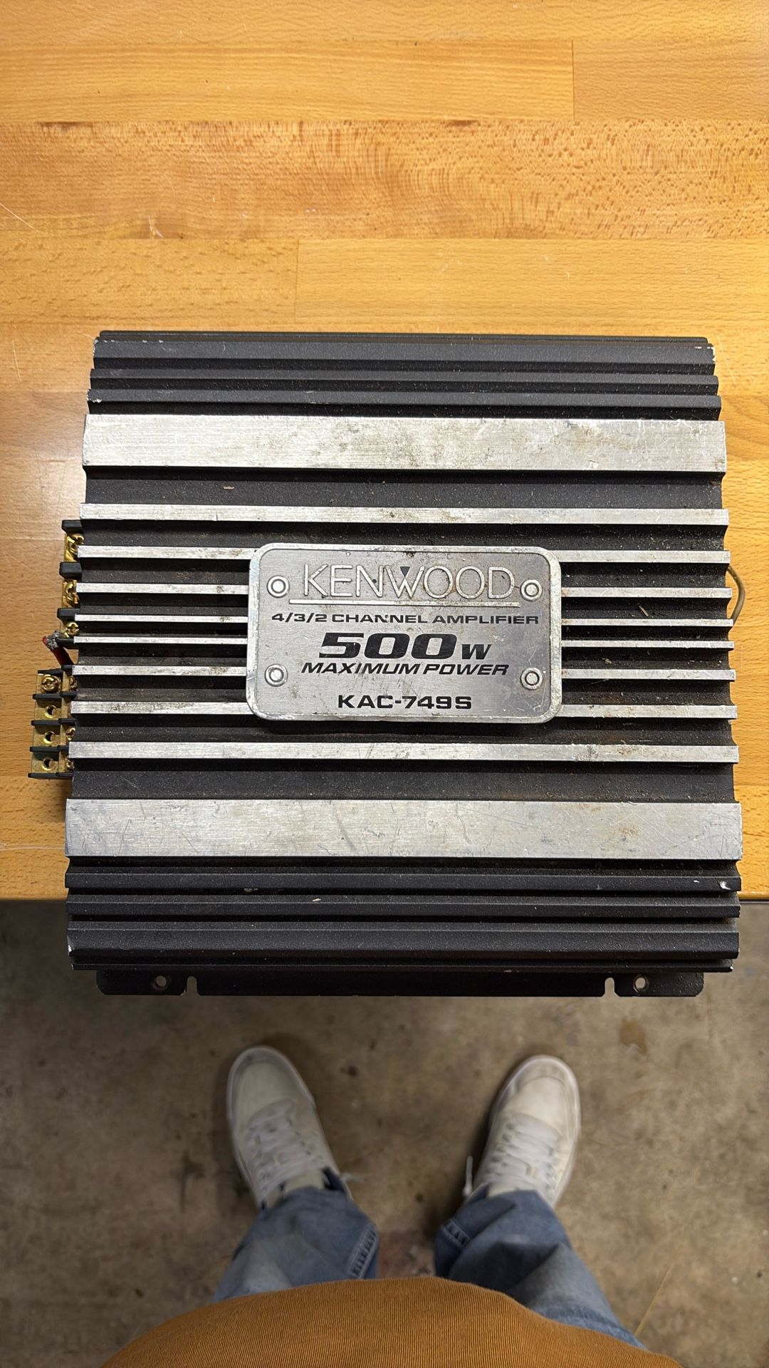 Kenwood 500 Watt Amplifier