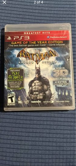 Batman Arkham Asylum PS3 Game of the Year