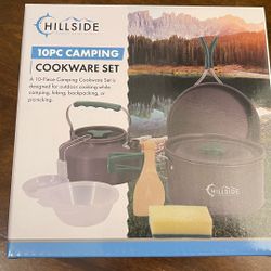 Brand New hillside 10 Pc Camping Set 
