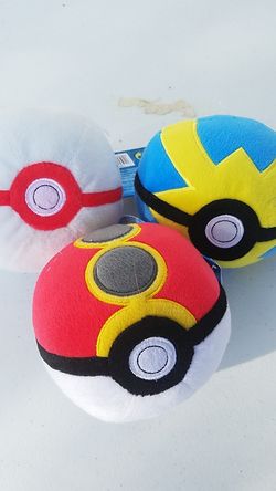 Pokeball Plushies