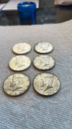 Silver Kennedy Half Dollars