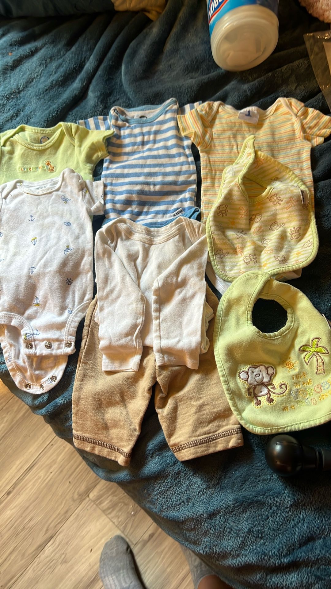 Newborn-0/3 Onside & Pant And Bibs