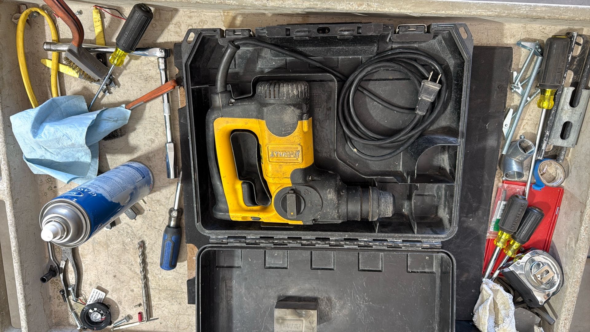 Used Dawalt “cord” Hammer Drill! 