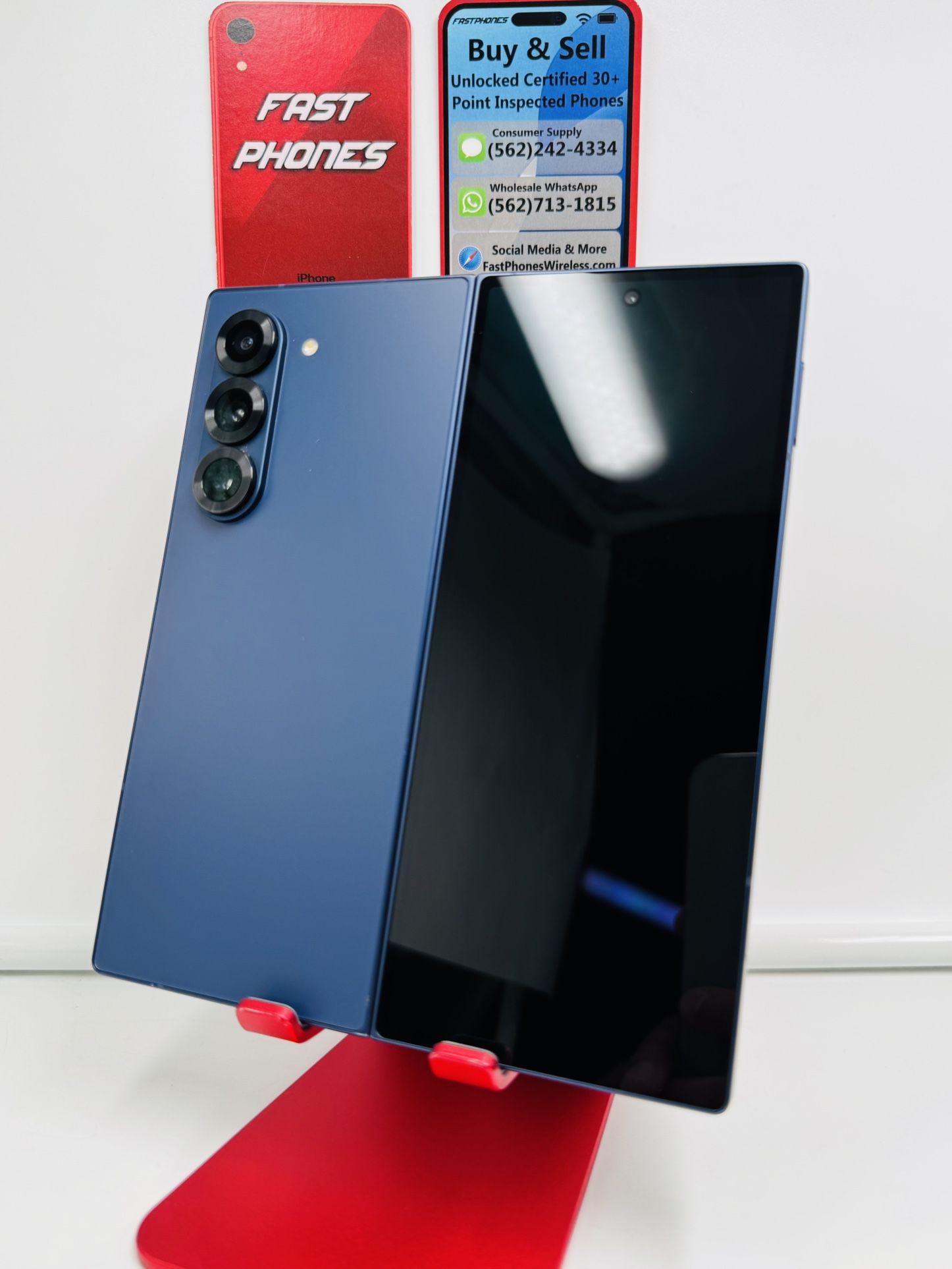 Samsung Galaxy Z FOLD6 256GB UNLOCKED NAVY BLUE