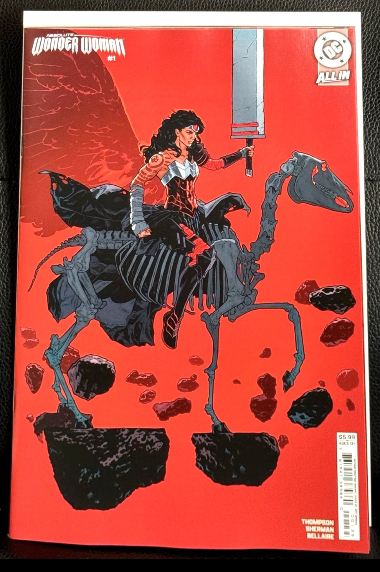 ABSOLUTE WONDER WOMAN #1 2nd Printing-Jeff Spokes-NM