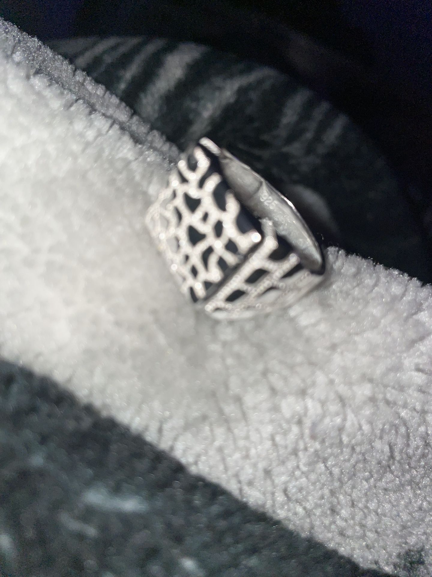 925 silver Nugget Ring