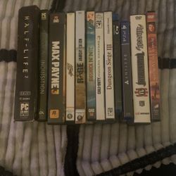 PC Games/DVD/BluRay bundle Assorted Titles 