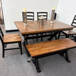 6pc Dinning Table set 