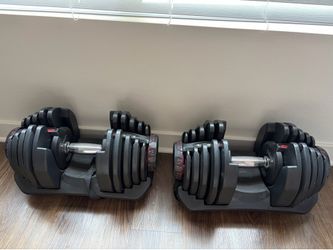 Bowflex dumbbells